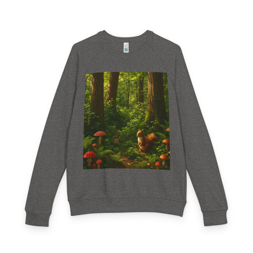 Ecosystem Harmony - Unisex French Terry Raglan Crewneck