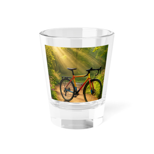 Pedal Through Paradise - Shot Glass, 1.5oz