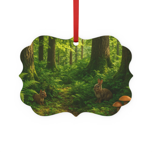 Ecosystem Harmony - Metal Plaque Ornament