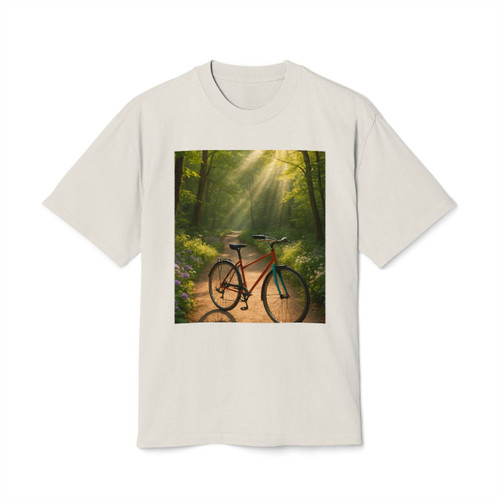 Pedal Through Paradise - Unisex Heavy Faded Tee Pedal Through Paradise - Unisex Heavy Faded Tee