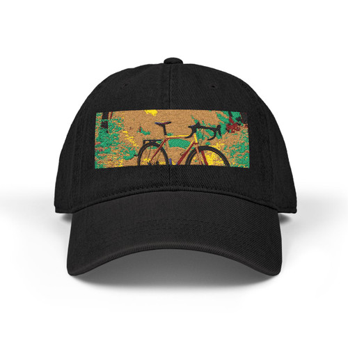 Pedal Through Paradise - Denim Hat (Embroidery)