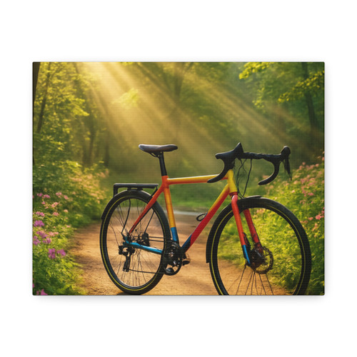 Pedal Through Paradise - Stretched Canvas