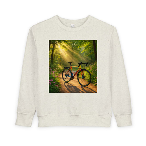 Pedal Through Paradise - Toddler Sweatshirt Pedal Through Paradise - Toddler Sweatshirt