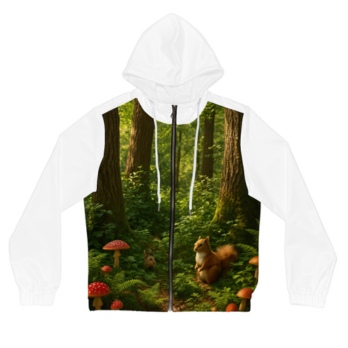 Ecosystem Harmony - Women’s Full-Zip Hoodie (AOP) Ecosystem Harmony - Women’s Full-Zip Hoodie (AOP)