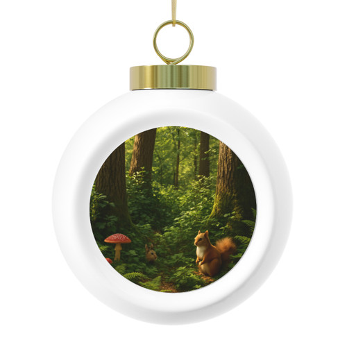 Ecosystem Harmony - Christmas Ball Ornament