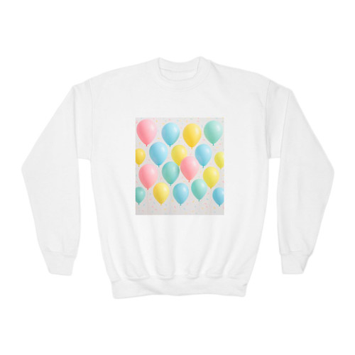 Whimsical Balloon Bash - Youth Crewneck Sweatshirt Whimsical Balloon Bash - Youth Crewneck Sweatshirt