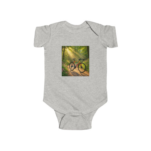 Pedal Through Paradise - Infant Fine Jersey Bodysuit Pedal Through Paradise - Infant Fine Jersey Bodysuit