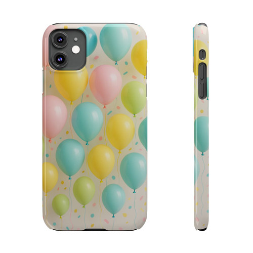 Whimsical Balloon Bash - Slim Phone Cases