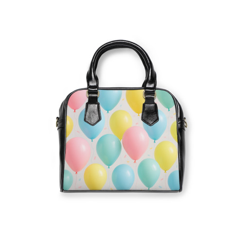 Whimsical Balloon Bash - Shoulder Handbag Whimsical Balloon Bash - Shoulder Handbag