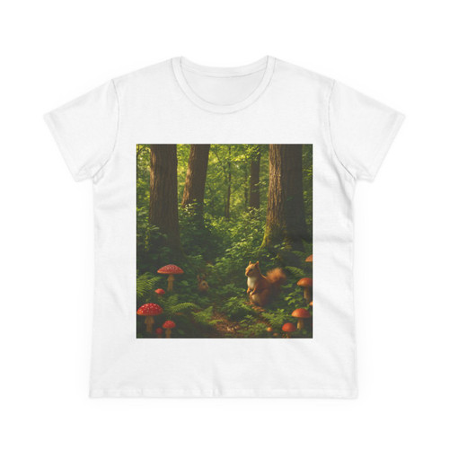 Ecosystem Harmony - Women's Midweight Cotton Tee Ecosystem Harmony - Women's Midweight Cotton Tee