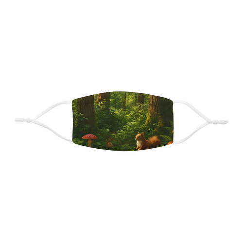Ecosystem Harmony - Snug-Fit Polyester Face Mask