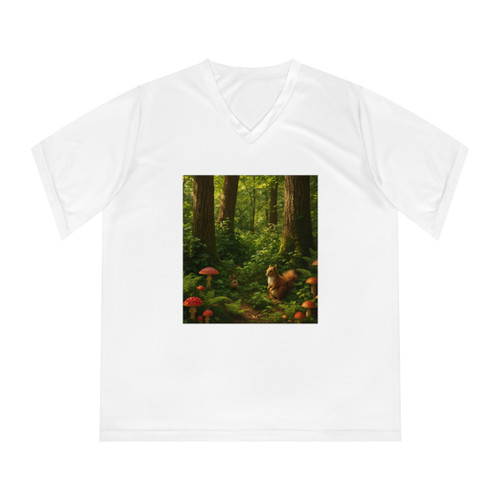 Ecosystem Harmony - Women's Performance V-Neck T-Shirt