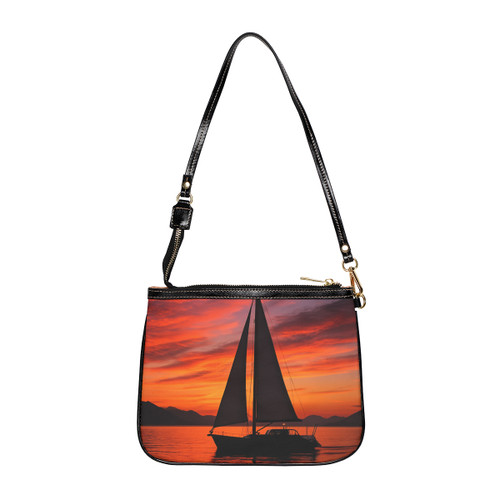 Sailing into Sunset - Small Shoulder Bag Sailing into Sunset - Small Shoulder Bag