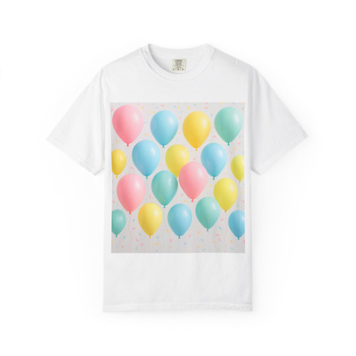 Whimsical Balloon Bash - Unisex Garment-Dyed T-shirt Whimsical Balloon Bash - Unisex Garment-Dyed T-shirt