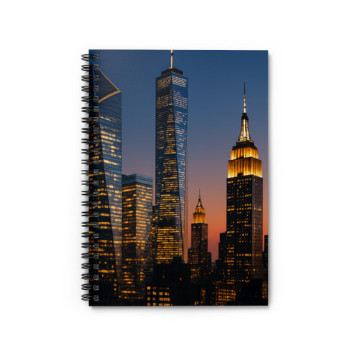 Metropolitan Marvels - Spiral Notebook - Ruled Line