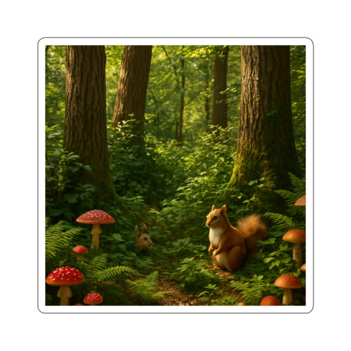 Ecosystem Harmony - Die-Cut Stickers