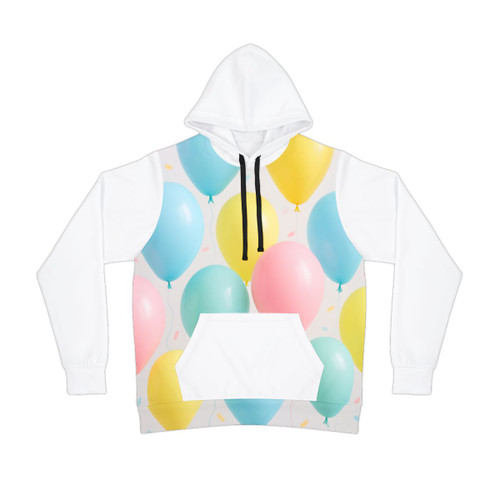 Whimsical Balloon Bash - Athletic Hoodie (AOP) Whimsical Balloon Bash - Athletic Hoodie (AOP)