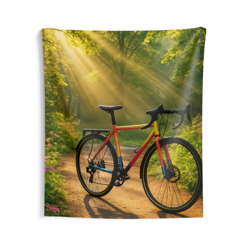 Pedal Through Paradise - Indoor Wall Tapestries