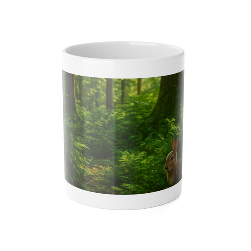 Ecosystem Harmony - White Ceramic Mug, 11oz
