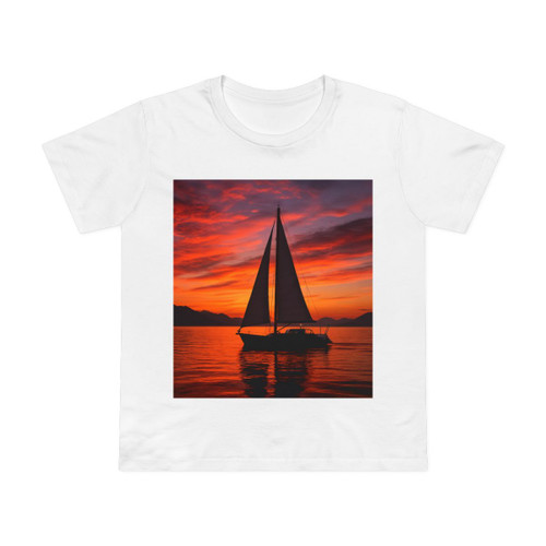 Sailing into Sunset - Women’s Maple Tee  Sailing into Sunset - Women’s Maple Tee