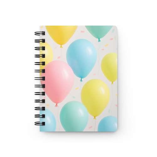 Whimsical Balloon Bash - Spiral Bound Journal