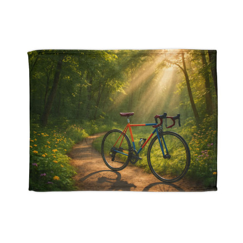 Pedal Through Paradise - Soft Polyester Blanket Pedal Through Paradise - Soft Polyester Blanket