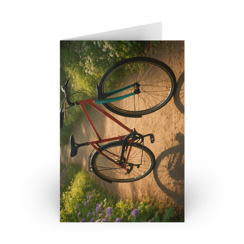Pedal Through Paradise -  Greeting Cards (1 or 10-pcs)