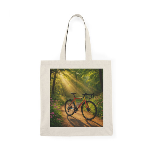 Pedal Through Paradise - Natural Tote Bag Pedal Through Paradise - Natural Tote Bag