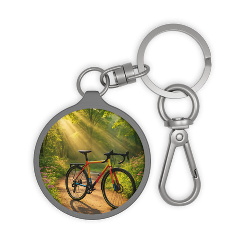 Pedal Through Paradise - Keyring Tag