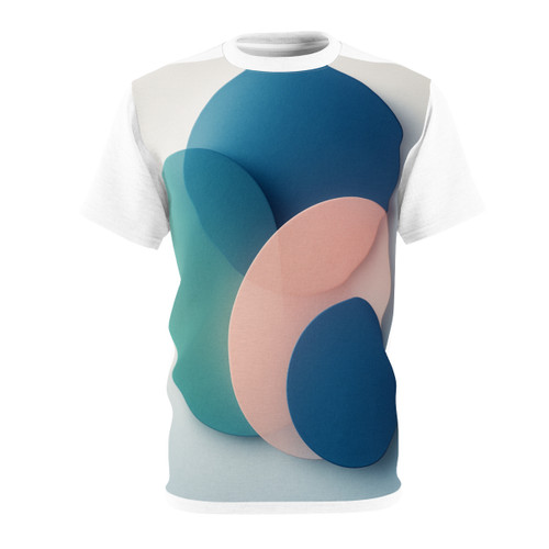 Ethereal Interplay - Unisex Cut & Sew Tee (AOP)
