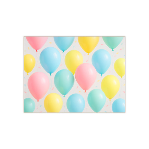 Whimsical Balloon Bash - Ceramic Photo Tile