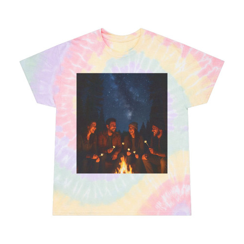 Whimsical Campfire Nights - Tie-Dye Tee, Spiral Whimsical Campfire Nights - Tie-Dye Tee, Spiral