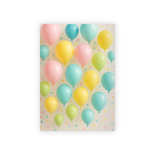 Whimsical Balloon Bash - Gift Wrapping Paper Rolls, 1pc