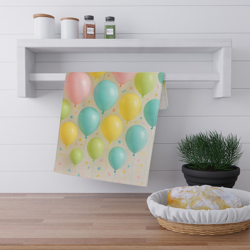 Whimsical Balloon Bash - Tea Towels (cotton, poly)