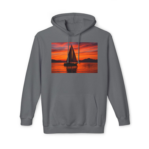 Sailing into Sunset - Unisex Hooded Sweatshirt, Made in US Sailing into Sunset - Unisex Hooded Sweatshirt, Made in US