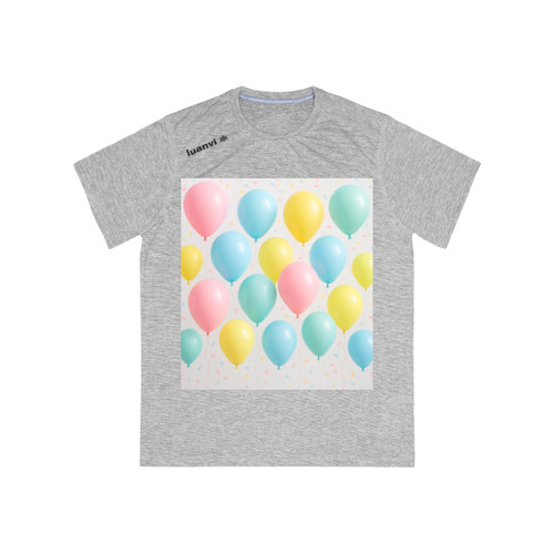 Whimsical Balloon Bash - Men's Sports T-shirt Whimsical Balloon Bash - Men's Sports T-shirt