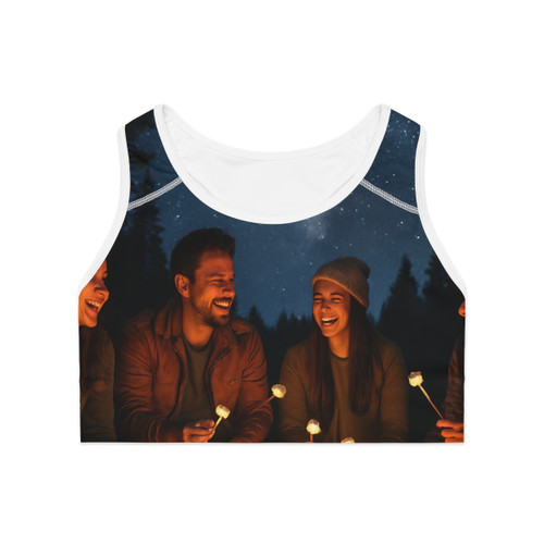 Whimsical Campfire Nights - Sports Bra (AOP)