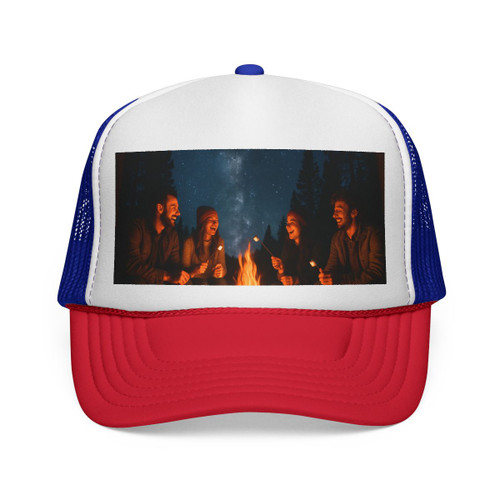 Whimsical Campfire Nights - Trucker Caps Whimsical Campfire Nights - Trucker Caps
