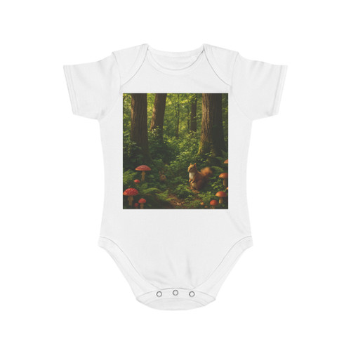 Ecosystem Harmony - Short Sleeve Baby Bodysuit
