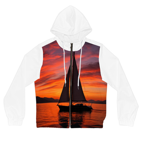Sailing into Sunset - Women’s Full-Zip Hoodie (AOP) Sailing into Sunset - Women’s Full-Zip Hoodie (AOP)