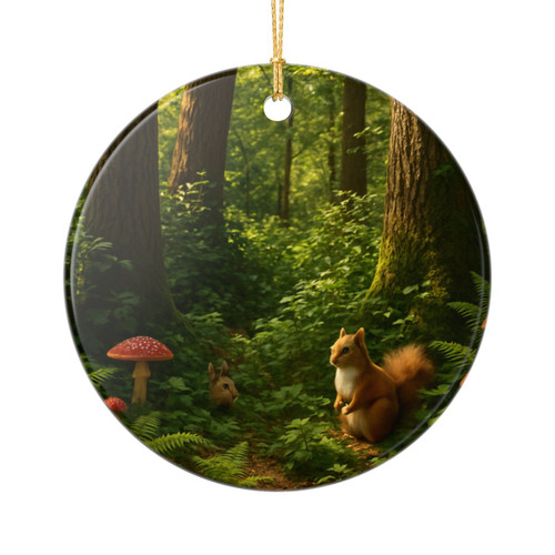 Ecosystem Harmony - Ceramic Ornaments (2-Side Print)