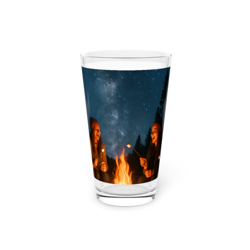 Whimsical Campfire Nights - Pint Glass, 16oz