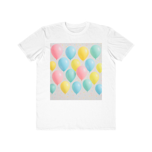 Whimsical Balloon Bash - Men's Lightweight Fashion Tee