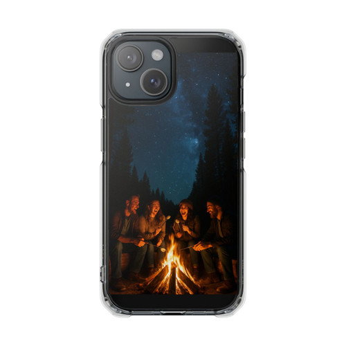 Whimsical Campfire Nights - Magnetic Clear Impact Cases
