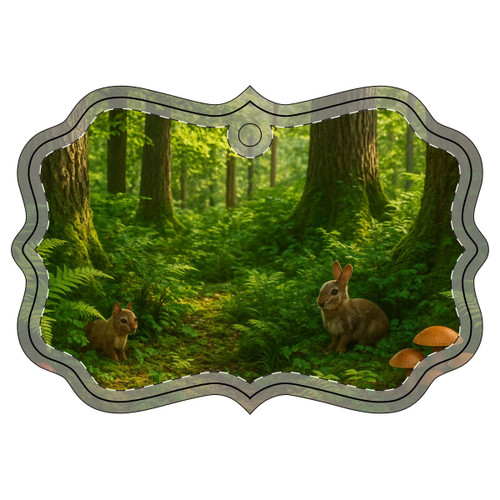 Ecosystem Harmony - Acrylic Ornament (Multi-depth)