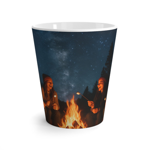 Whimsical Campfire Nights - Latte Mug