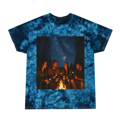 Whimsical Campfire Nights - Tie-Dye Tee, Crystal Whimsical Campfire Nights - Tie-Dye Tee, Crystal