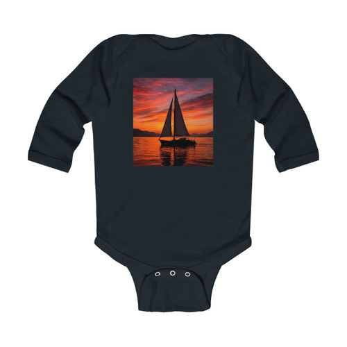 Sailing into Sunset - Infant Long Sleeve Bodysuit
