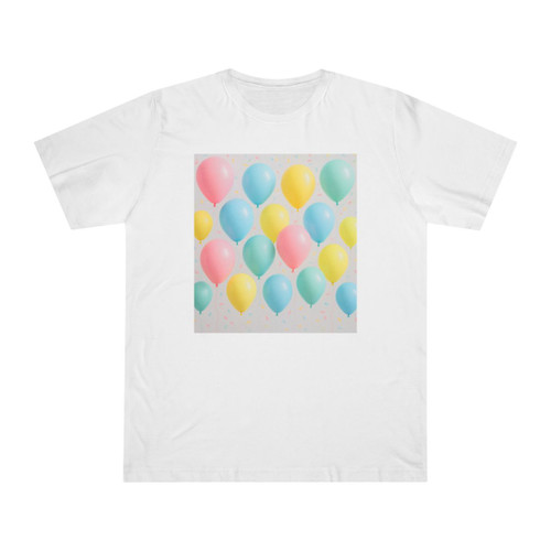 Whimsical Balloon Bash - Unisex Deluxe T-shirt  Whimsical Balloon Bash - Unisex Deluxe T-shirt