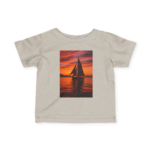 Sailing into Sunset - Infant Fine Jersey Tee Sailing into Sunset - Infant Fine Jersey Tee